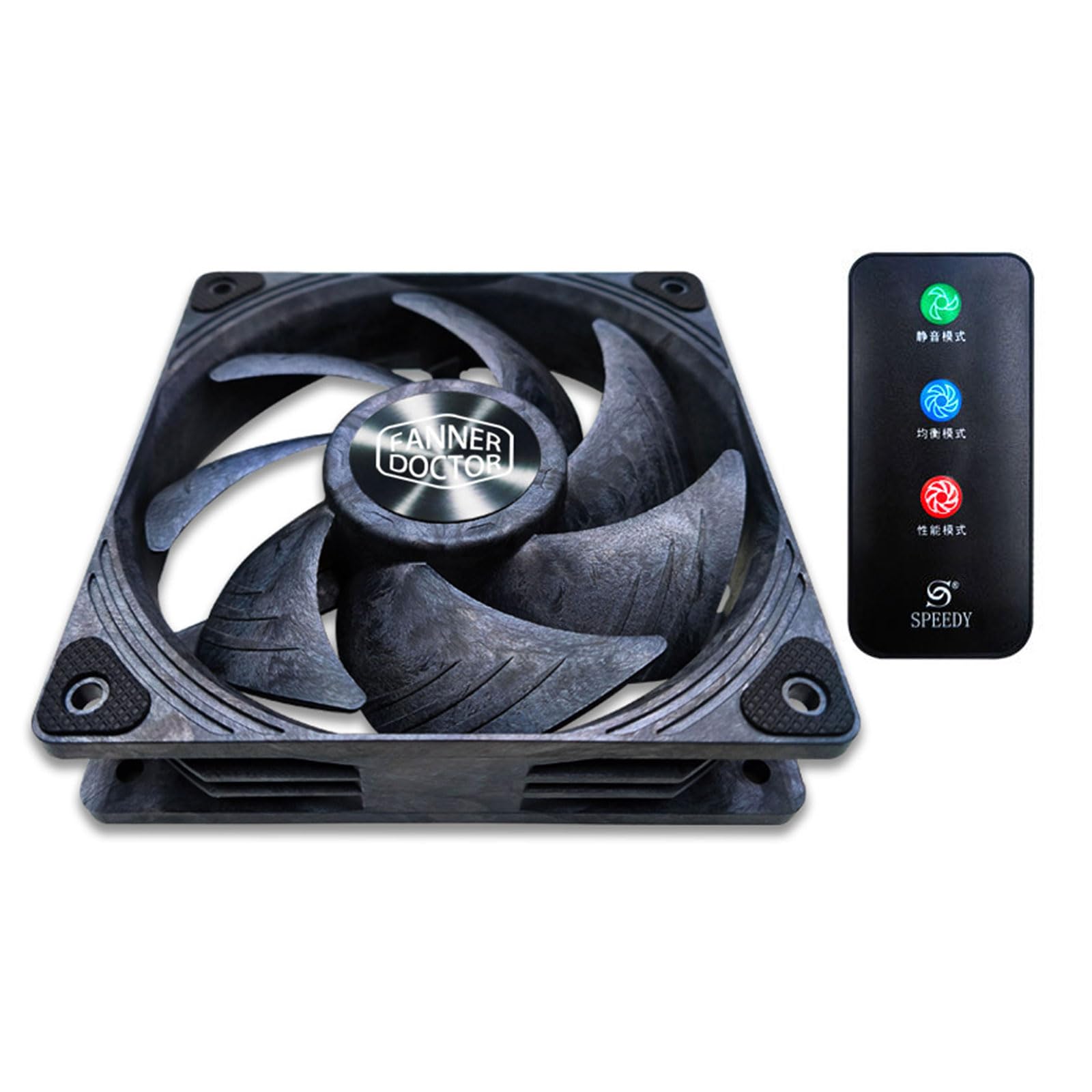 Ventola per da 120 mm Cuscinetti a doppia Resistente alle alte temperature per un ' efficiente dissipazione del calore Ventola raffreddamento per da gioco a basso rumore