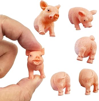 6Pcs Pig Hend and Butt Funny Fridge Magnet - Personalized Cute Refrigerator Magnets Home Decoration Print Any of Your Design for Kitchen, Office Whiteboard, Dishwasher, Locker, Dishwasher 6