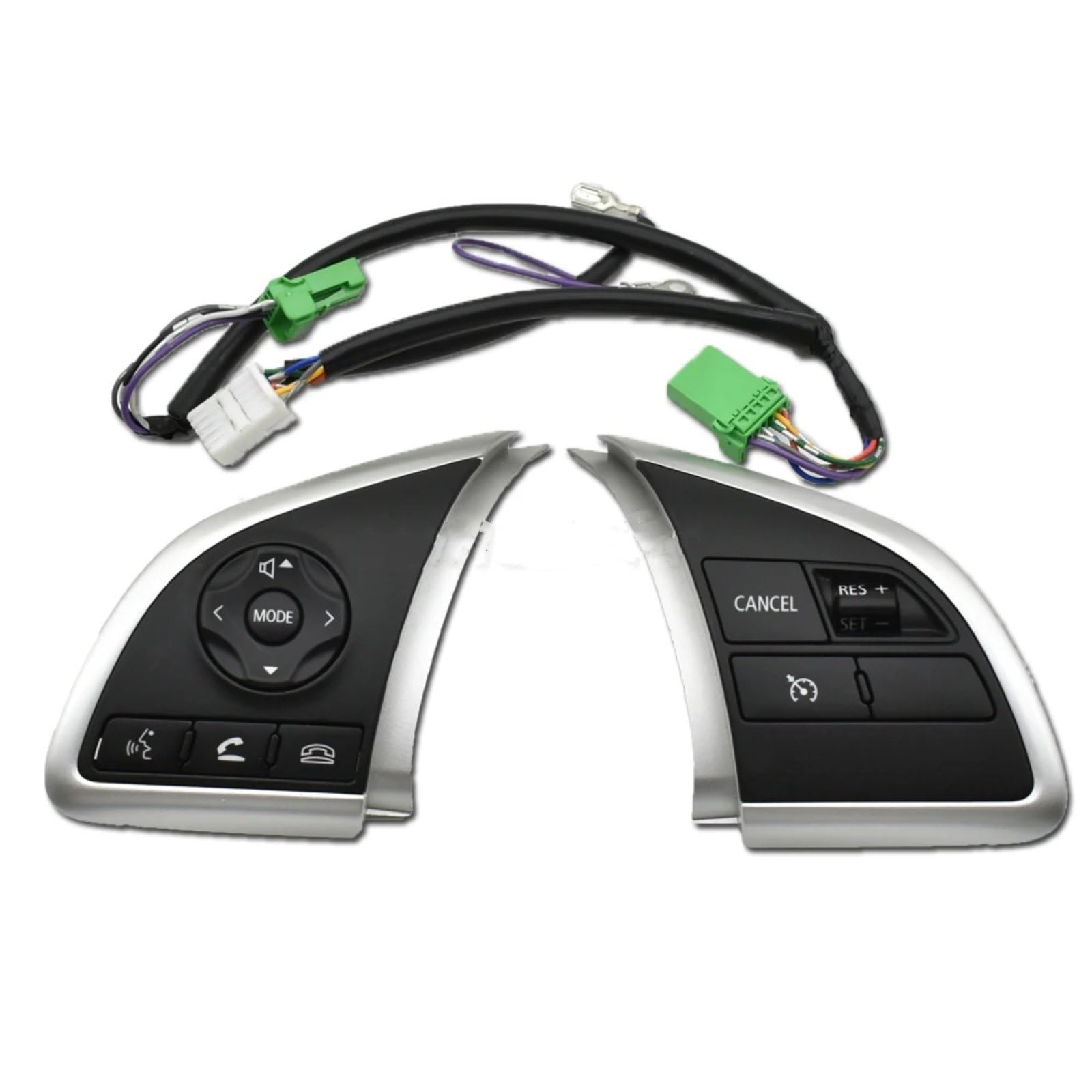 Przycisk kierownicy do Mitsubishi do L200 2015 przełącznik audio tempomat przycisk kierownicy akcesoria do wnętrza samochodu