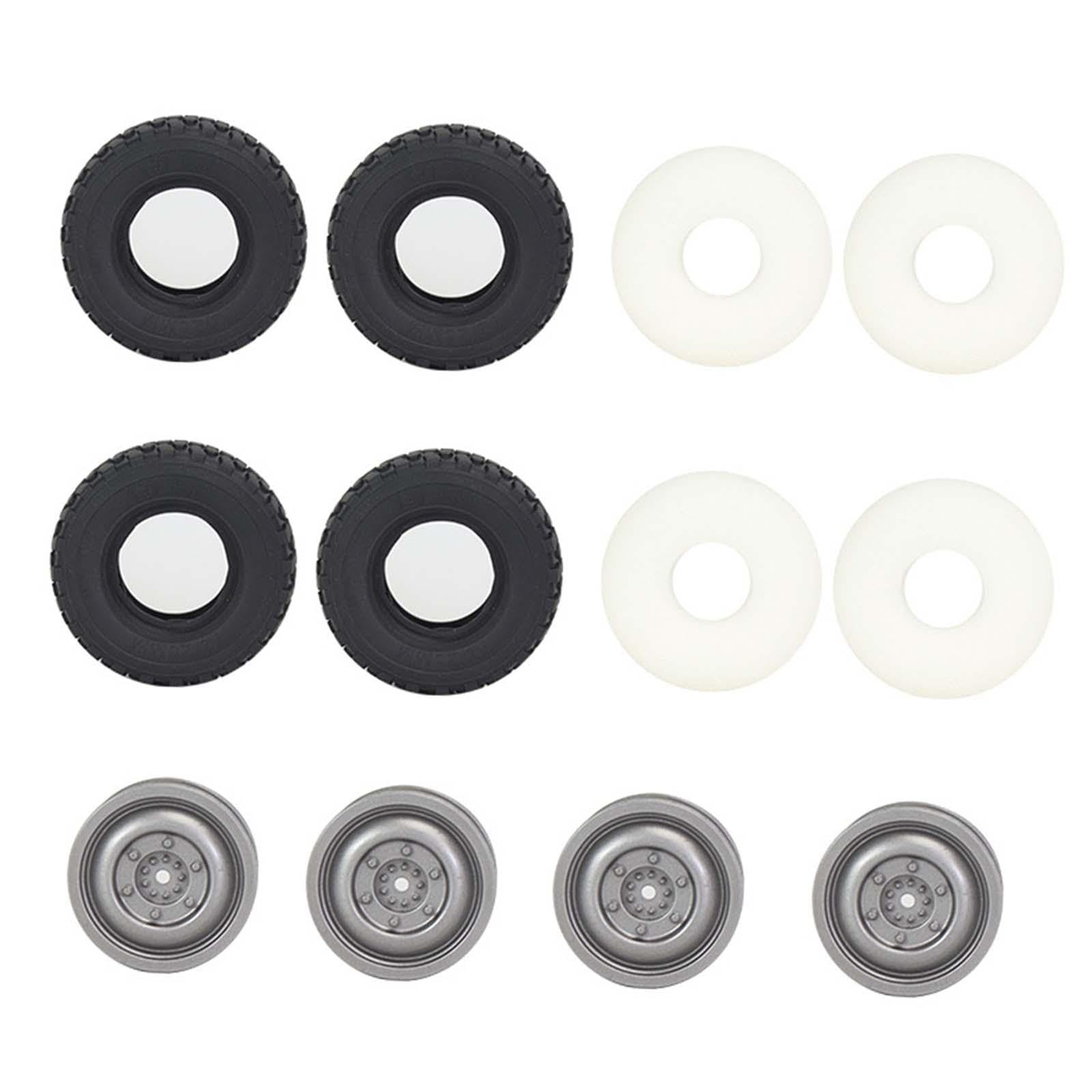 4 Stück 1/16 RC Crawler Reifen – 72 Mm Weiche Reifen Für WPL B14, D90, C44 Modelle