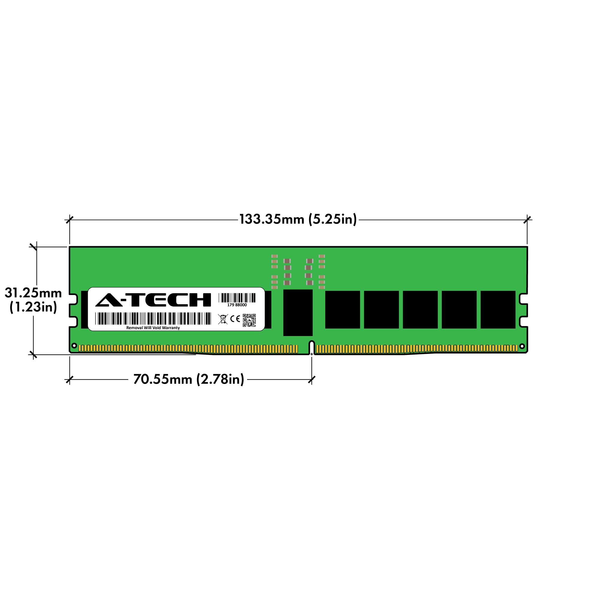 A-Tech 32GB RAM for Supermicro SUPER H13DSG-O-CPU-D, H13DSH