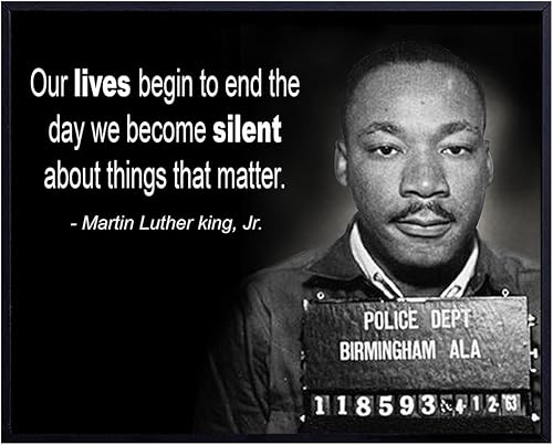 Miniatura 7 de Martin Luther King Jr. Mugshot Wall Art Print - Ready to Frame Photo (8X10) - Home Decor - Makes a Great Gift for Bedrooms, Kitchens, Home Office