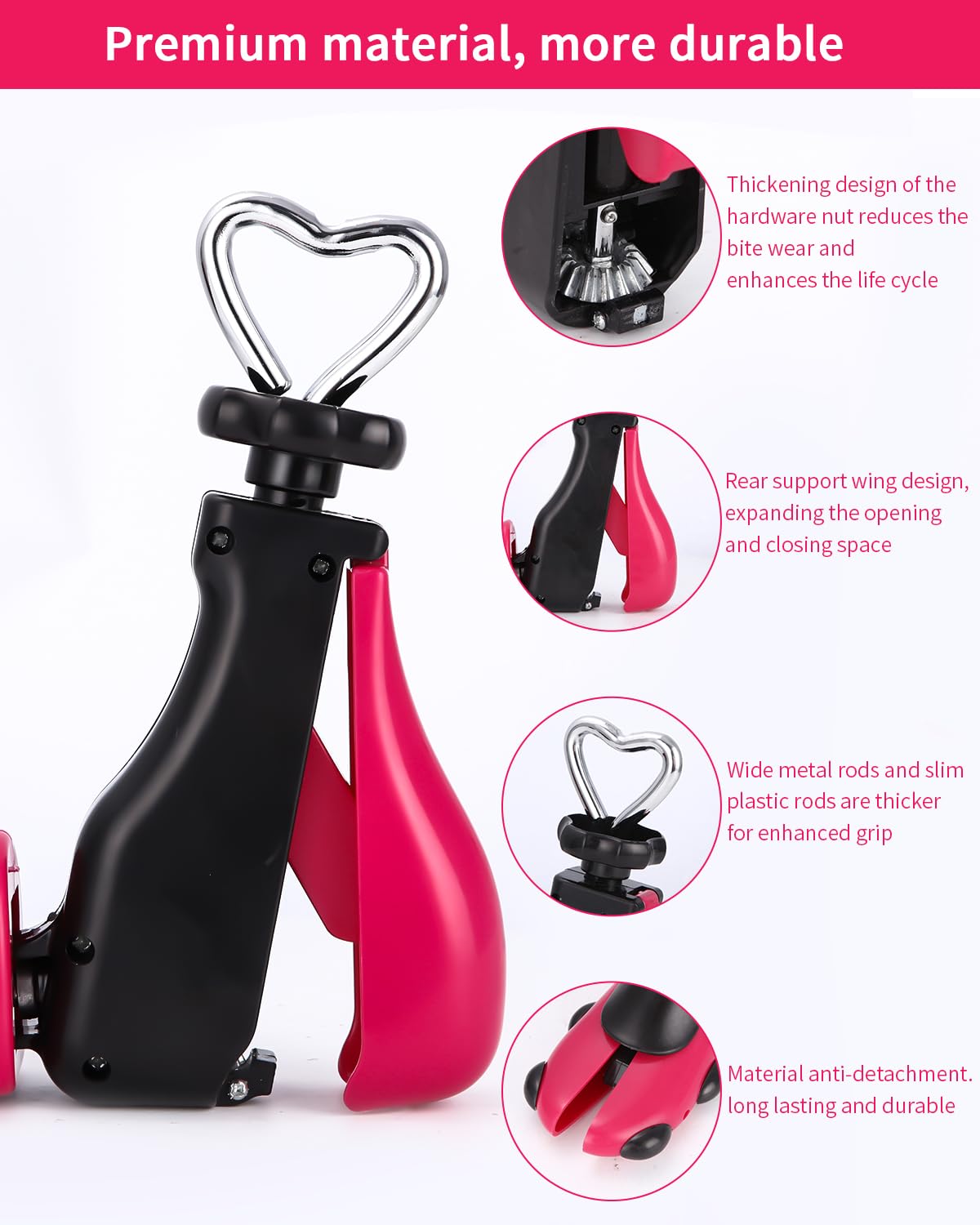 Yulado Hormas para Zapatos, Plástico Ensanchador de Con Calzador, Dilatador Unisex, Justable Longitud y Anchura Horma Ensanchar Zapatos, Ideales para Deportivas, Planos.