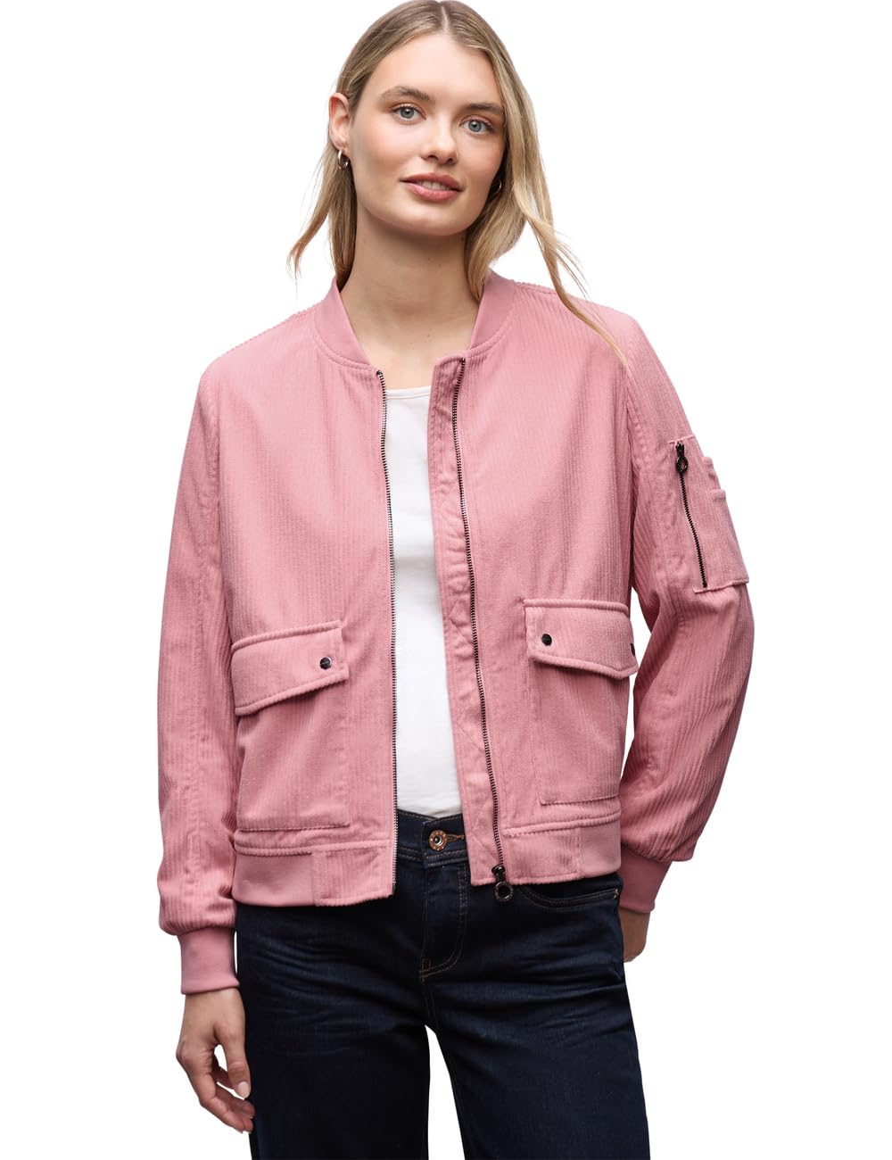 Street One Softer Cord-Blouson
