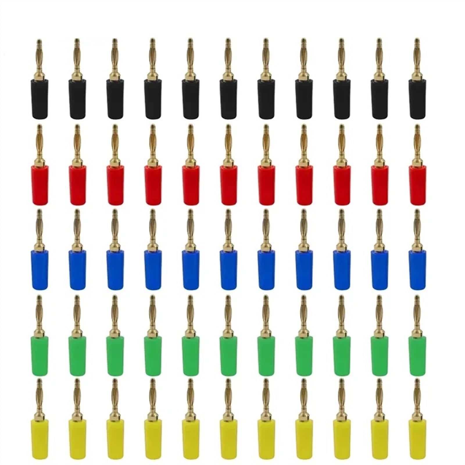 Connecteur banane 2mm mâle à souder 40 pièces pour câblage et réparation de précision - 8