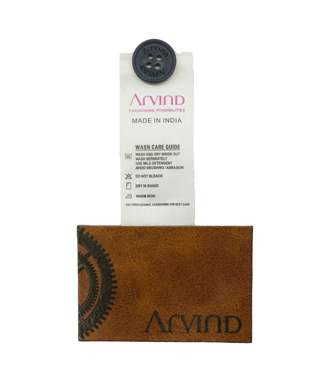 Arvind Men's Cotton Self Design 1.25 Meter Unstitched Jeans Fabric (Aqua Blue) 1