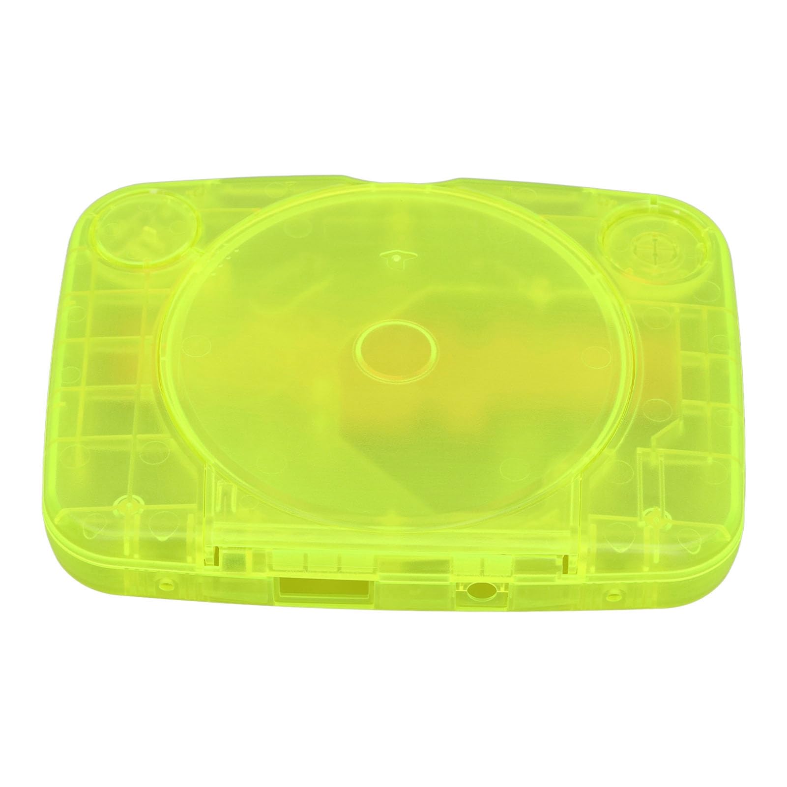 Sxhlseller Custodia di Ricambio per Console retrò, Guscio Traslucido per SCPH 001 SCPH 101 102 103, Set Completo con Pulsanti, per Ventole Console di Gioco, Design Leggero (#4)