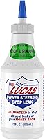 Lucas Oil 10008 Power Steering Stop Leak - 12 oz Solvent-Free Formula Renews Seals & Stops Leaks