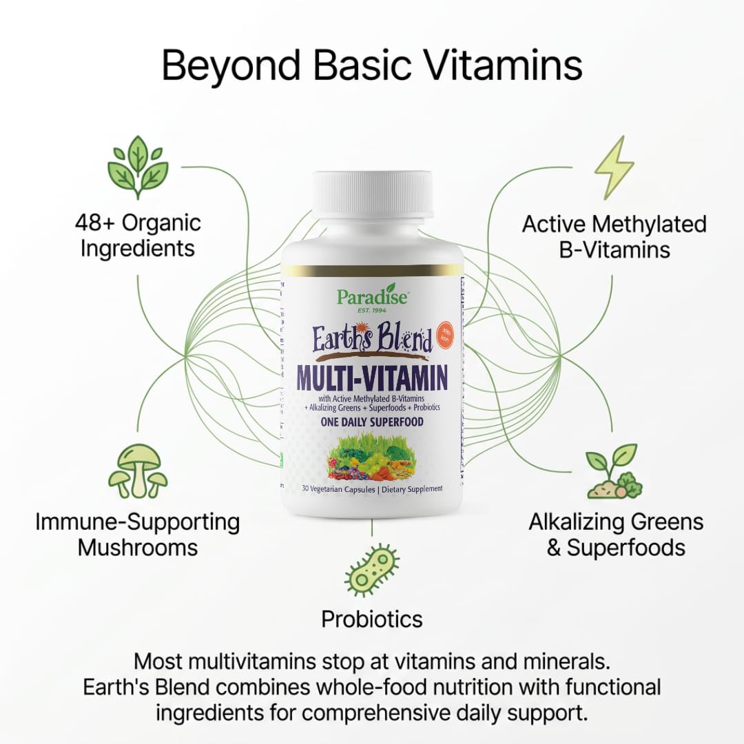 Paradise Herbs & Essentials Once Daily Multivitamin Iron Capsules — Amazon image 3