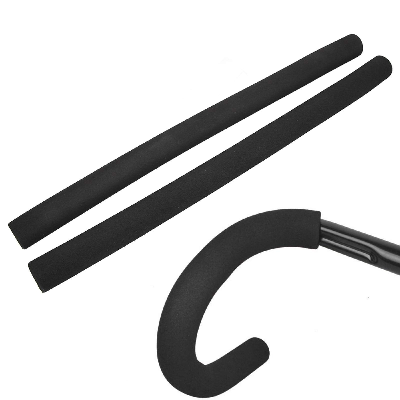 Ausla Piankowa gumowa nakładka na kierownicę rowerową, 1 para uchwytów na kierownicę rowerową, gąbka, uchwyty na kierownicę rowerową, 50 x 2,2 x 3 cm (gąbka)