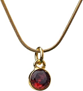 fg foundation gift Personalized Initial & Birthstone Necklace – Custom A–Z Letter Pendant with Monthly Birthstone | Gold, Rose Gold Jewelry Gift for Her | Birthday, Anniversary Keepsake-picture-21