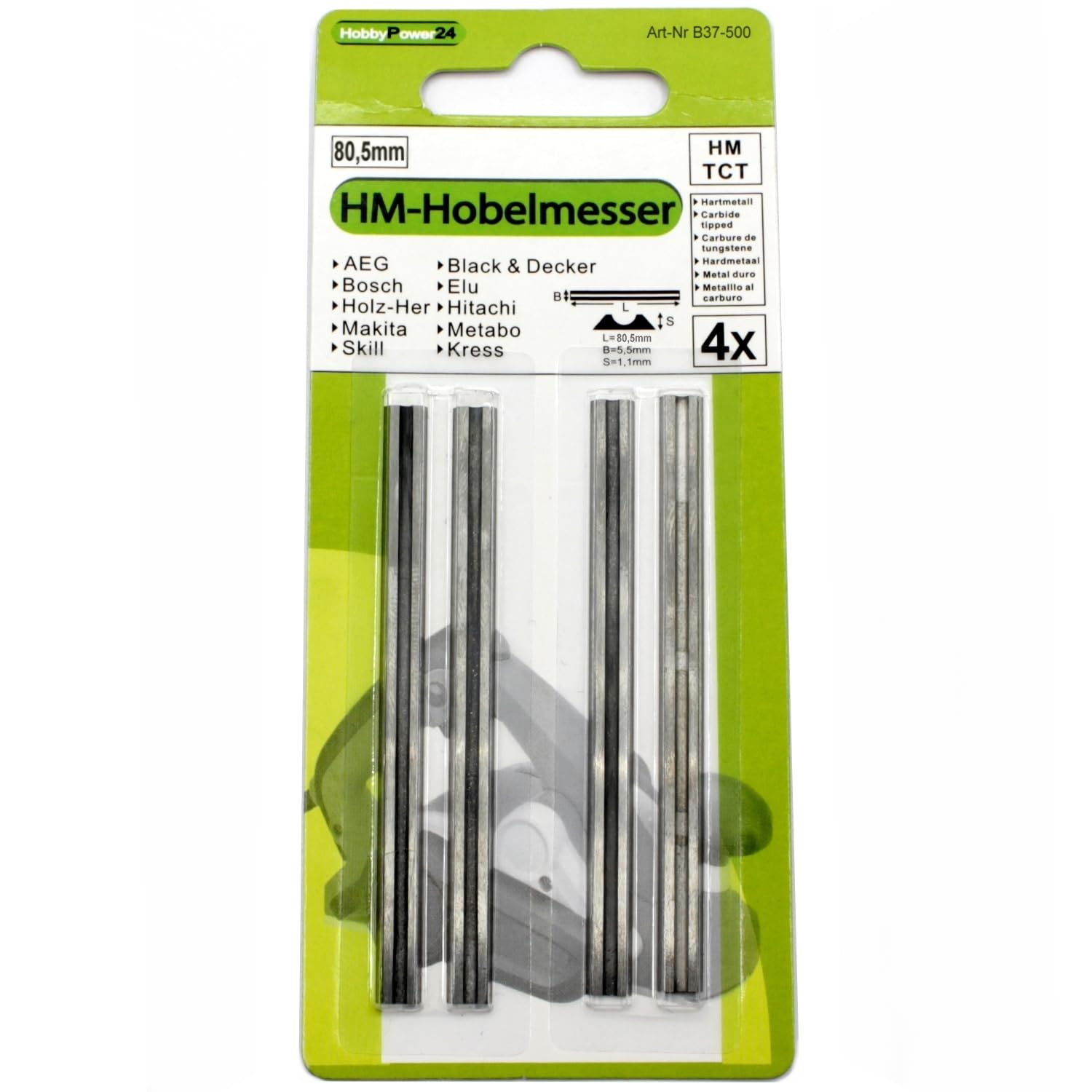 HiKOKI Accessori - Coltello Pialla Reversibile, 82 Mm, 10 Pezzi 750471 - Foto 7