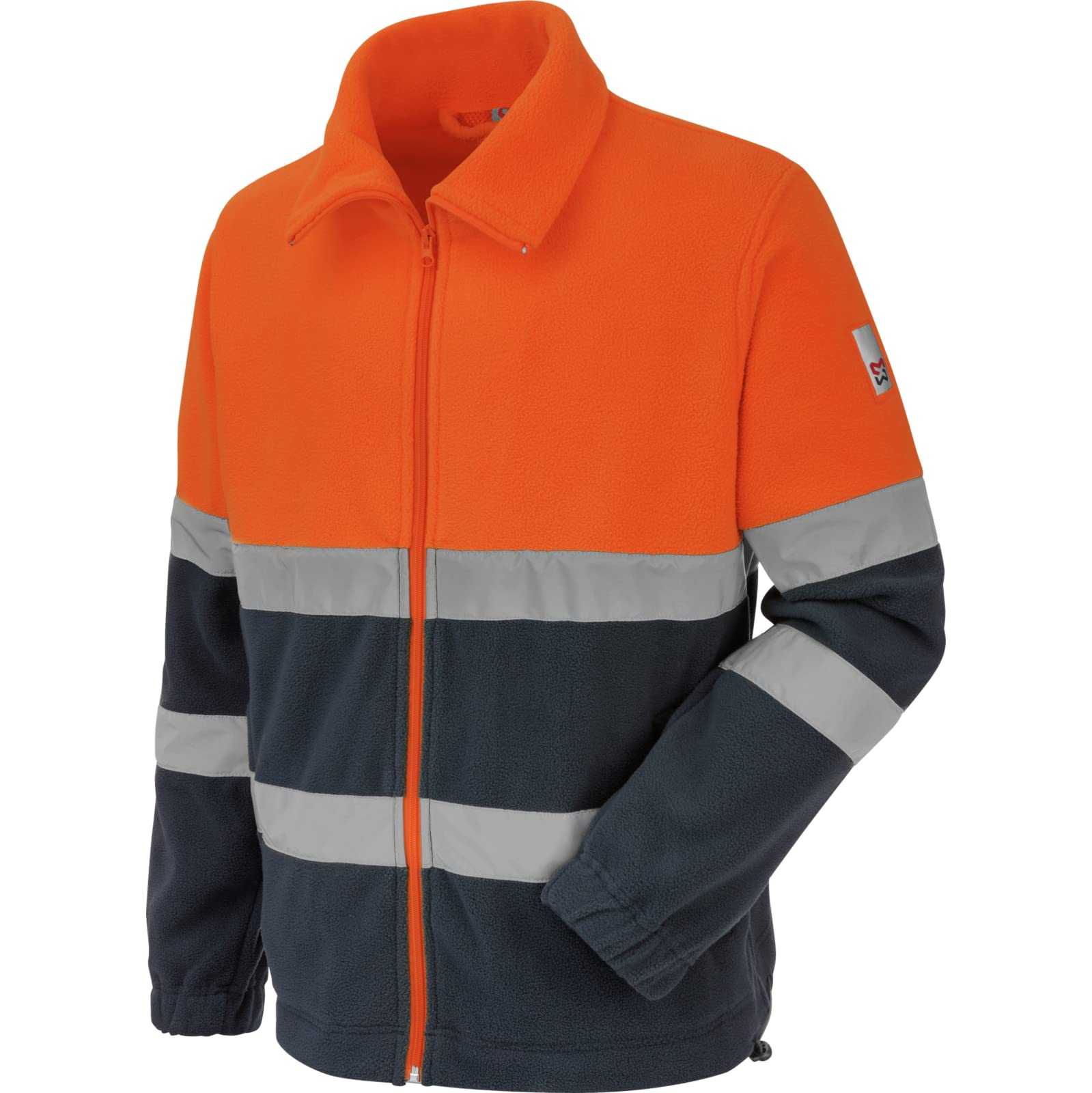 WüRTH MODYF Polaire de travail haute-visibilité LUMEN orange/marine