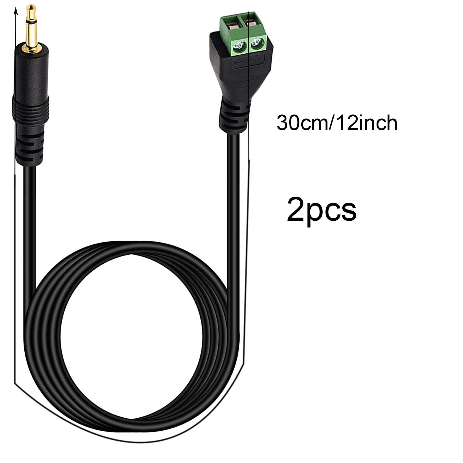 Adattatore mini-jack mono femmina da 3,5 mm a jack mono da 6,3 mm