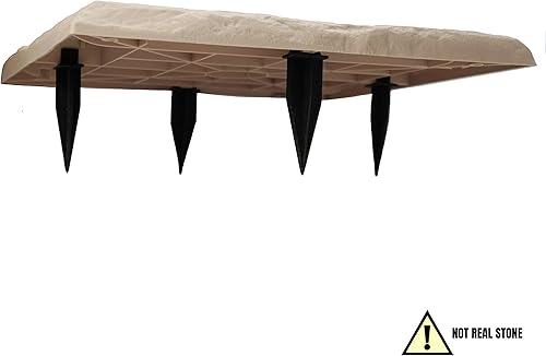 Miniatura 4 de Gardien Piedras decorativas de 15.5 pulgadas que se pegan en el suelo, pasarela decorativa para caminos al aire libre, césped, patio, hogar o