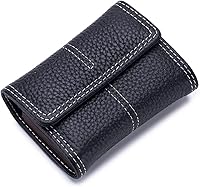 Vista 1 de HOUKAI Tarjetero para mujer, pequeño y minimalista, tarjeta de identificación para conducir, tarjeta de varias tarjetas