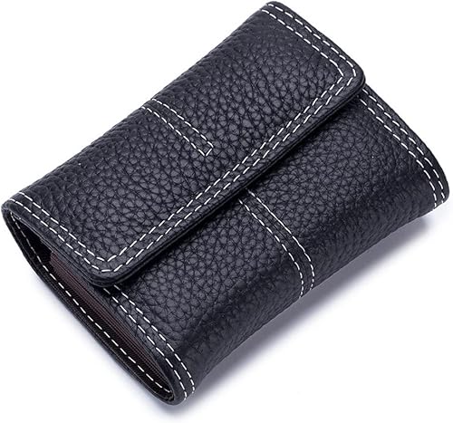 HOUKAI Tarjetero para mujer, pequeño y minimalista, tarjeta de identificación para conducir, tarjeta de varias tarjetas