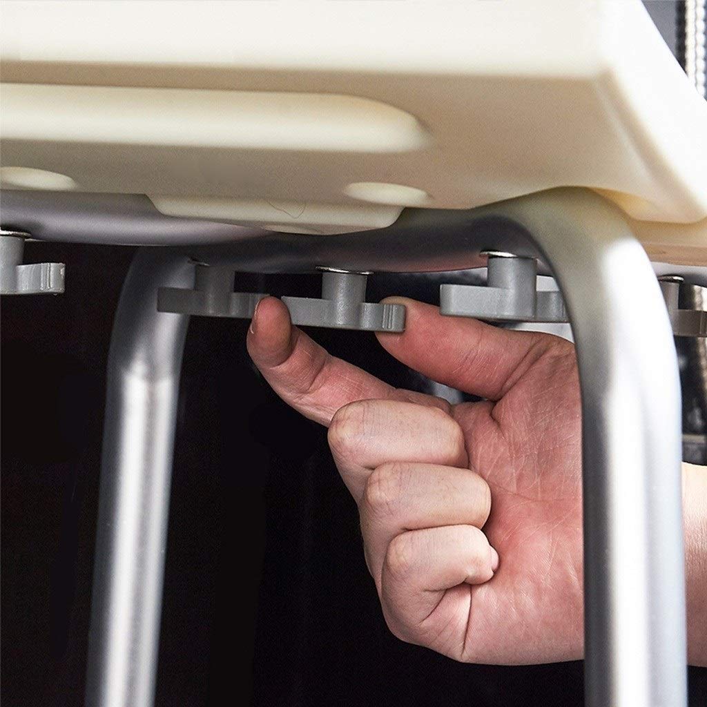 Ducha/Baño heces Asiento de Ducha for Adultos/Ancianos/discapacitados Baño Silla de Altura Ajustable Piernas Anti-Slip - Bañera Bañera de Banco de heces