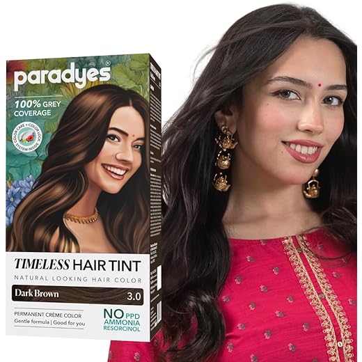 Paradyes Dark Brown Hair Tint 3.0