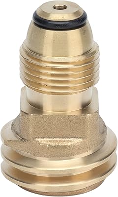 Gas Tank Adapter, Portable G1/2 Internal Thread Propane Tank Conversion Connector for Camping