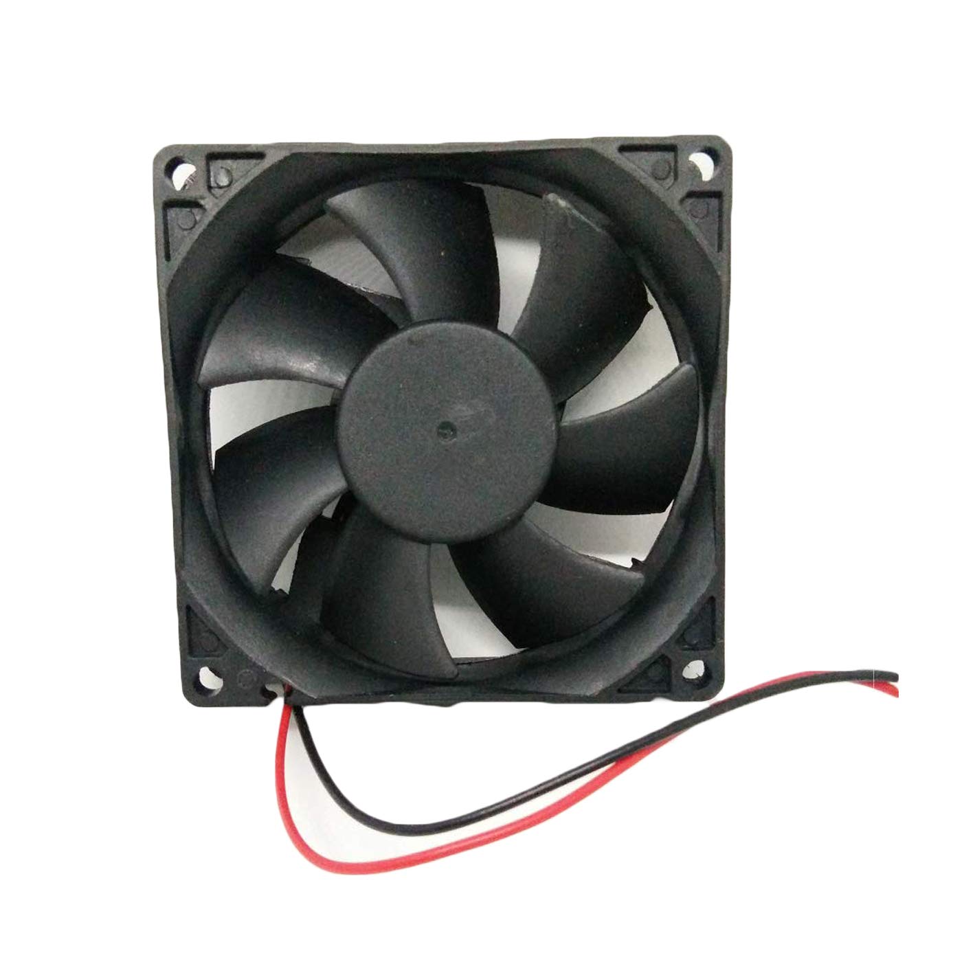 Robocraze JiGO DC Axial Case Cooling Fan. SIZE : 8x8x2.5cm, 80x80x25mm, SUPPLY VOLTAGE : 12VDC, Color : Black | Cooling Fan (B07NDDXL3D) Amazon Price History, Amazon Price Tracker