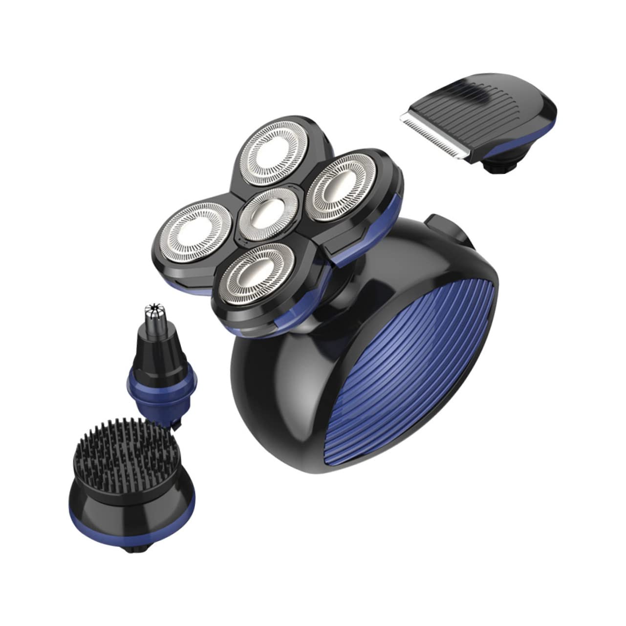Maquinilla de Afeitar Eléctrica USB Recargable Azul Abs