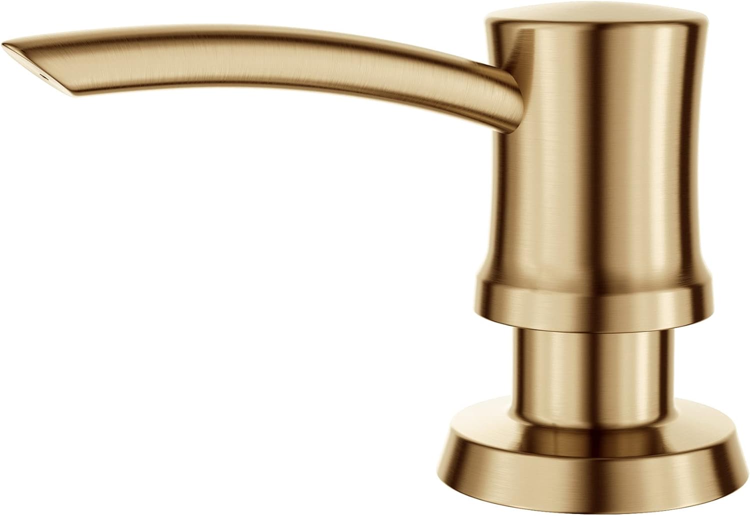 KRAUS Kitchen Soap and Lotion Dispenser in Brushed Brass, KSD-54BB Brushed Brass Traditional Style