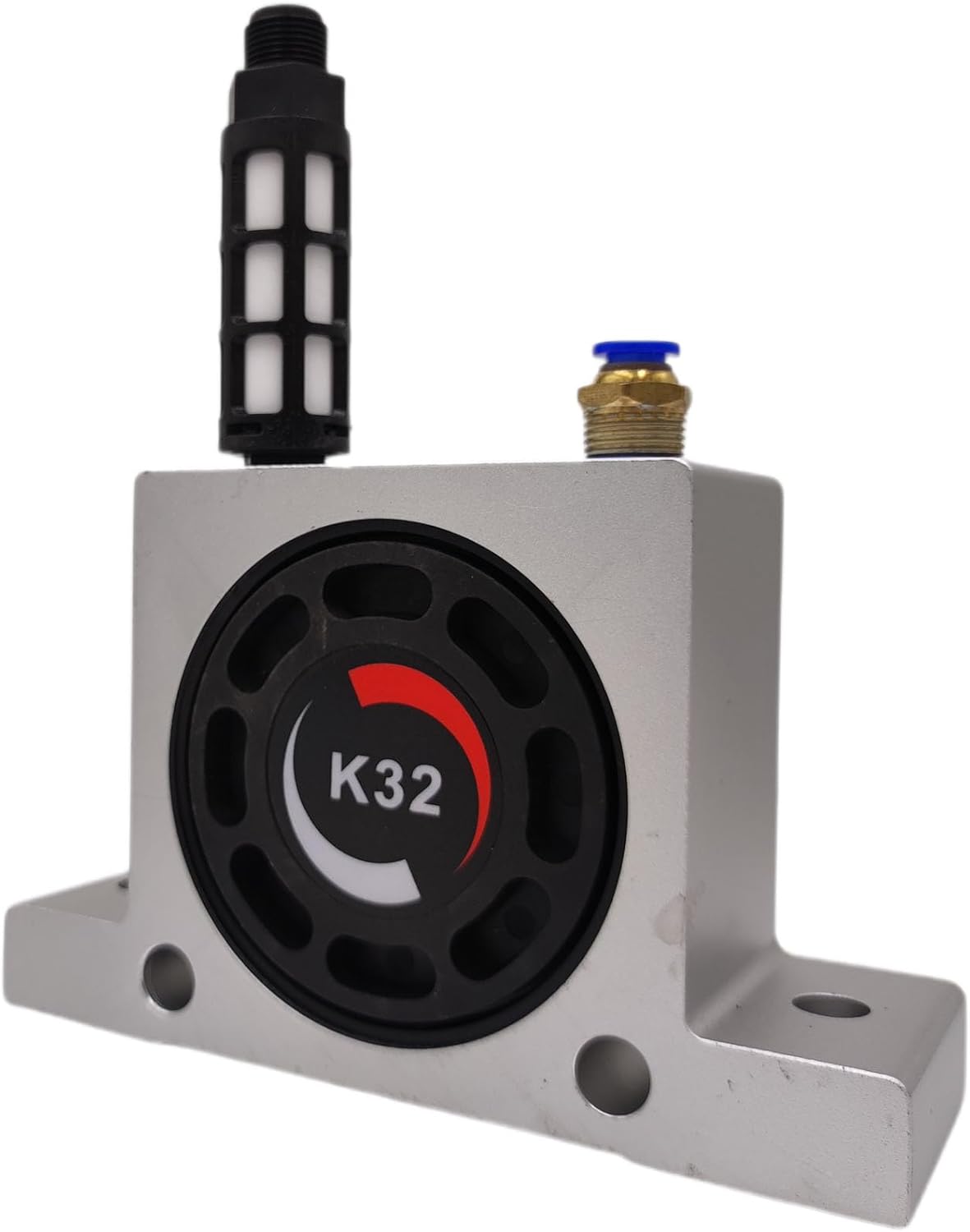 K32 3/8in Thread Pneumatic Vibrator Power Concrete Vibrator Ball Type Aluminum Alloy Air Turbine Oscillator