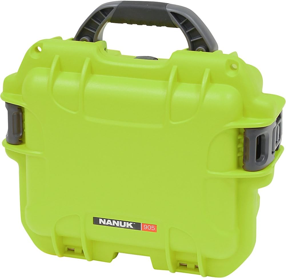 Nanuk 905 Waterproof Hard Case with Foam Insert - Lime