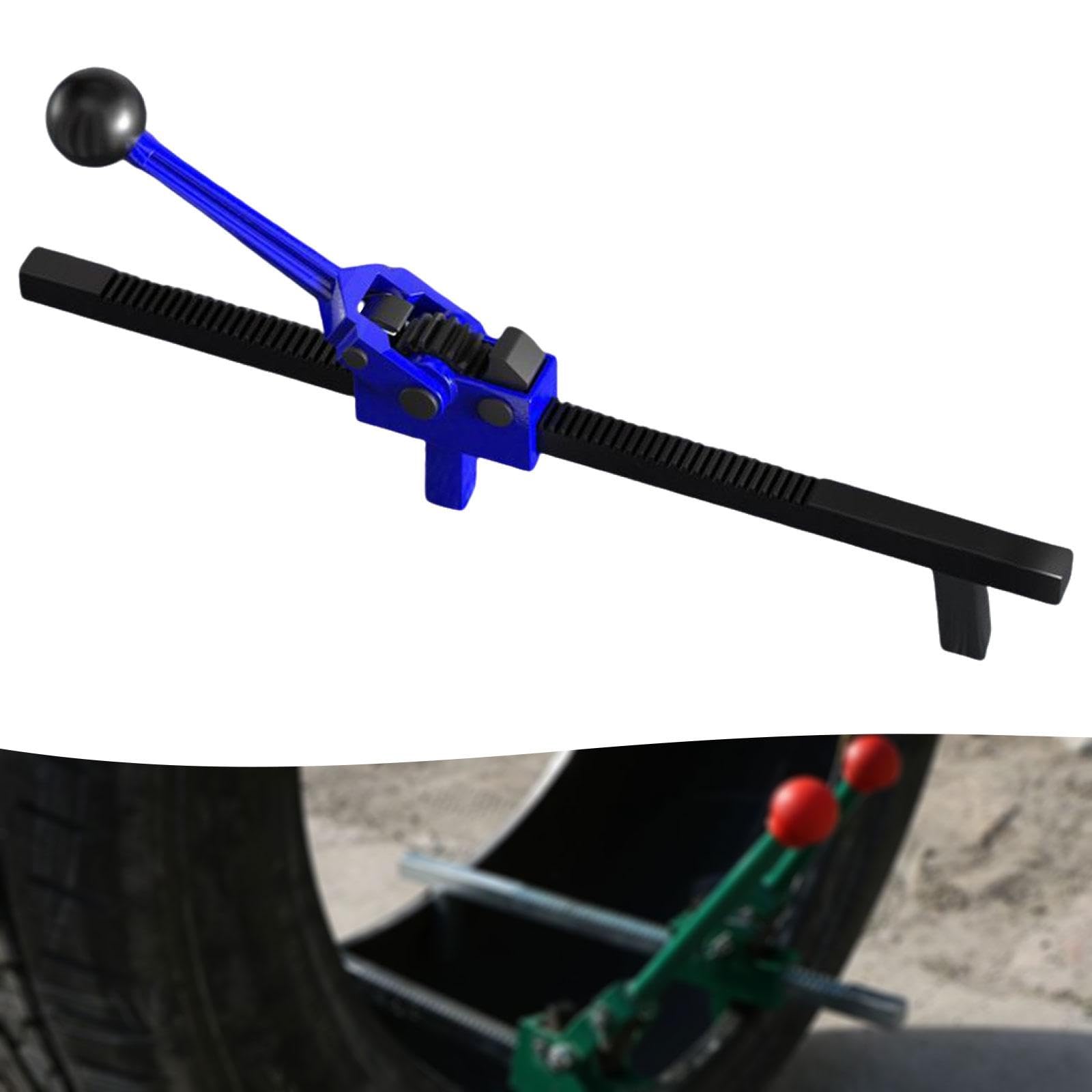 Handreifenexpander Reifenwechselwerkzeug Reifenspreizer Handgerät Reparaturset Metall für Autoservice LKW-Service Motorradpflege, 45cm