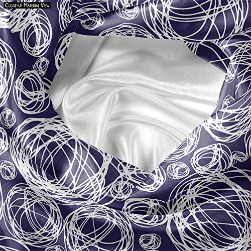 Image of ArtzFolio Doodle Circles D1 | Reusable Sack Bag | Bag for Gym, Storage, Vegetable & Travel