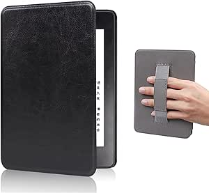 COCFOOKIW Coque Pour Kindle Paperwhite 5e/6e/7e Génération [Sortie En 2012-2015], Support Étui Avec Automatique Réveil/Veille Fonction, Housse Avec Dos Magnétique Et Dragonne Fonction
