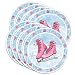 Ice Skating Birthday Party Supplies Large 9" Plates 80pcs Value Pack