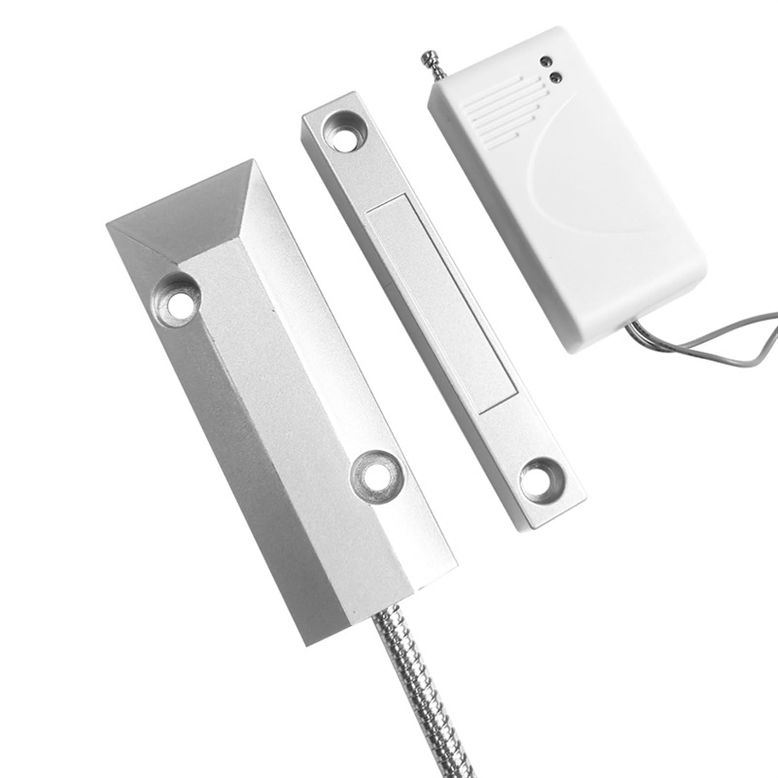 AVIMYA Puerta Enrollable, Alarma magnética, escaparate, Tienda, Puerta Enrollable, Alarma antirrobo, Sensor magnético de Puerta montado (Size : Wireless 2262 Chip 433mhz)