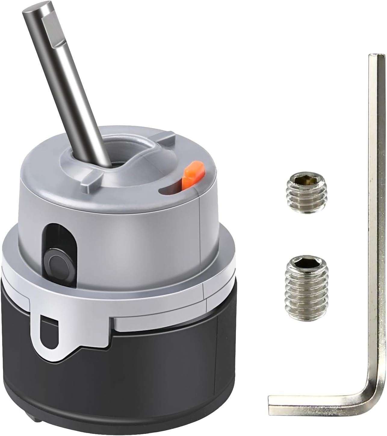 RP50587 Delta Cartridge Valve Compatible for DST Single Handle Kitchen and Lavatory Faucets Repair Parts Universal Delta Faucet Diamond Seal Technology Single Handle Valve Cartridge with Allen Wrench