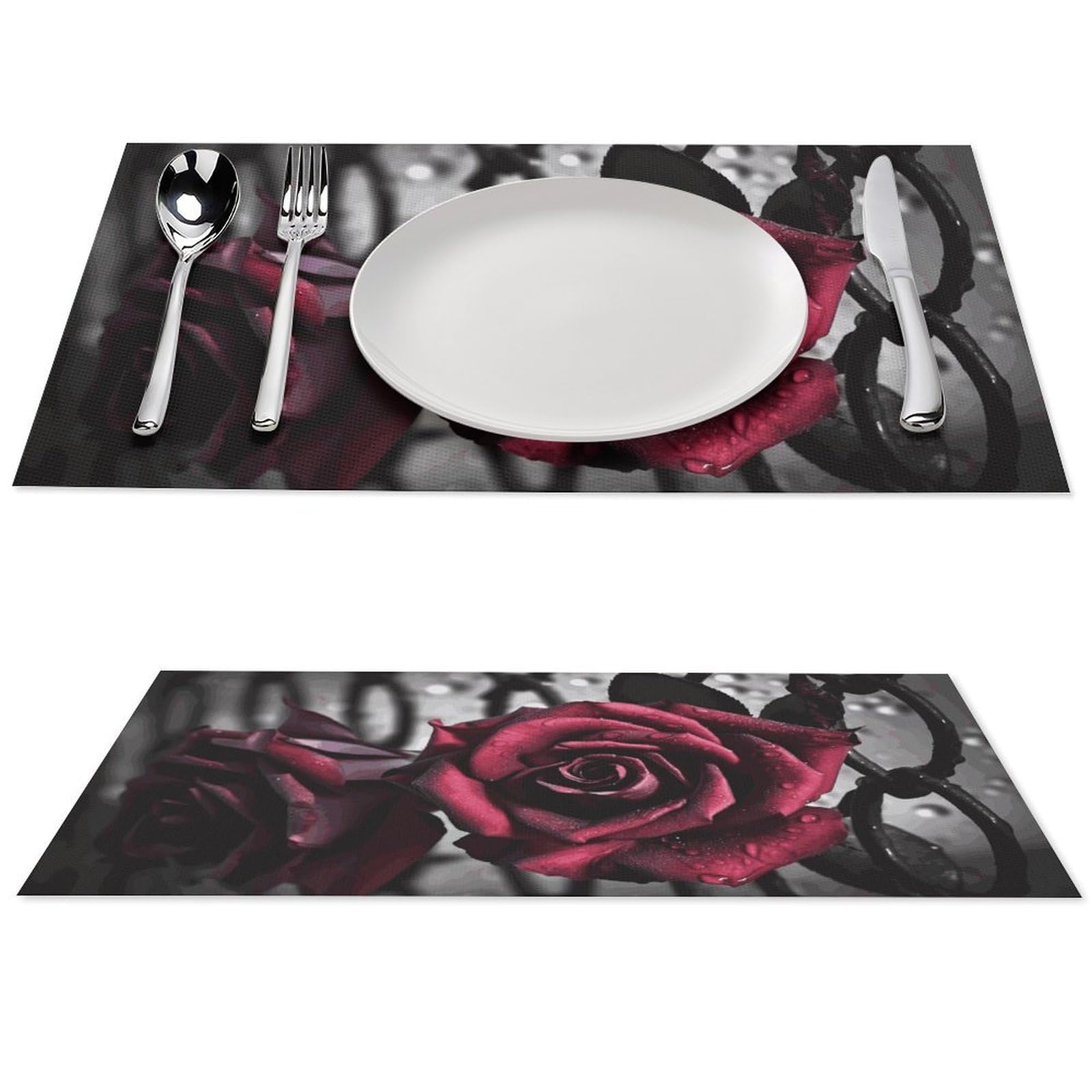 Sets de table en PVC isolants pour protéger votre bois des plats chauds