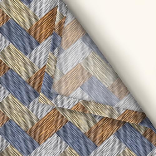 Image of Weave & Decor Super Soft 144 TC 90x90 inches Printed Cotton Double Bed Bedsheet with Two Pillow Covers