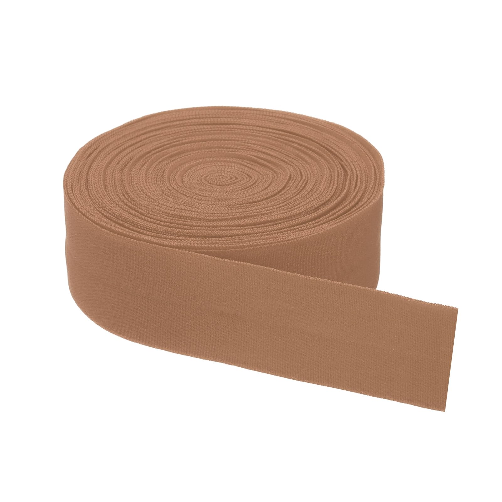 PATIKIL Single Fold Bias Tape, 11 Yards 1-3/16"(30mm) Wide Bias Binding Tape Hemming for DIY Crafts Garment Sewing Seaming Piping Quilting, Brown