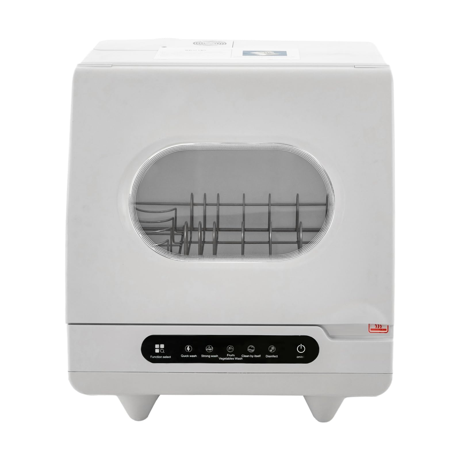 220V 800W Mini Lavastoviglie Lavastoviglie Piano di Lavastoviglie Portatile Lavastoviglie Compatti Spruzzatori d'acqua Rotanti A 360 Per Appartamenti Residenze
