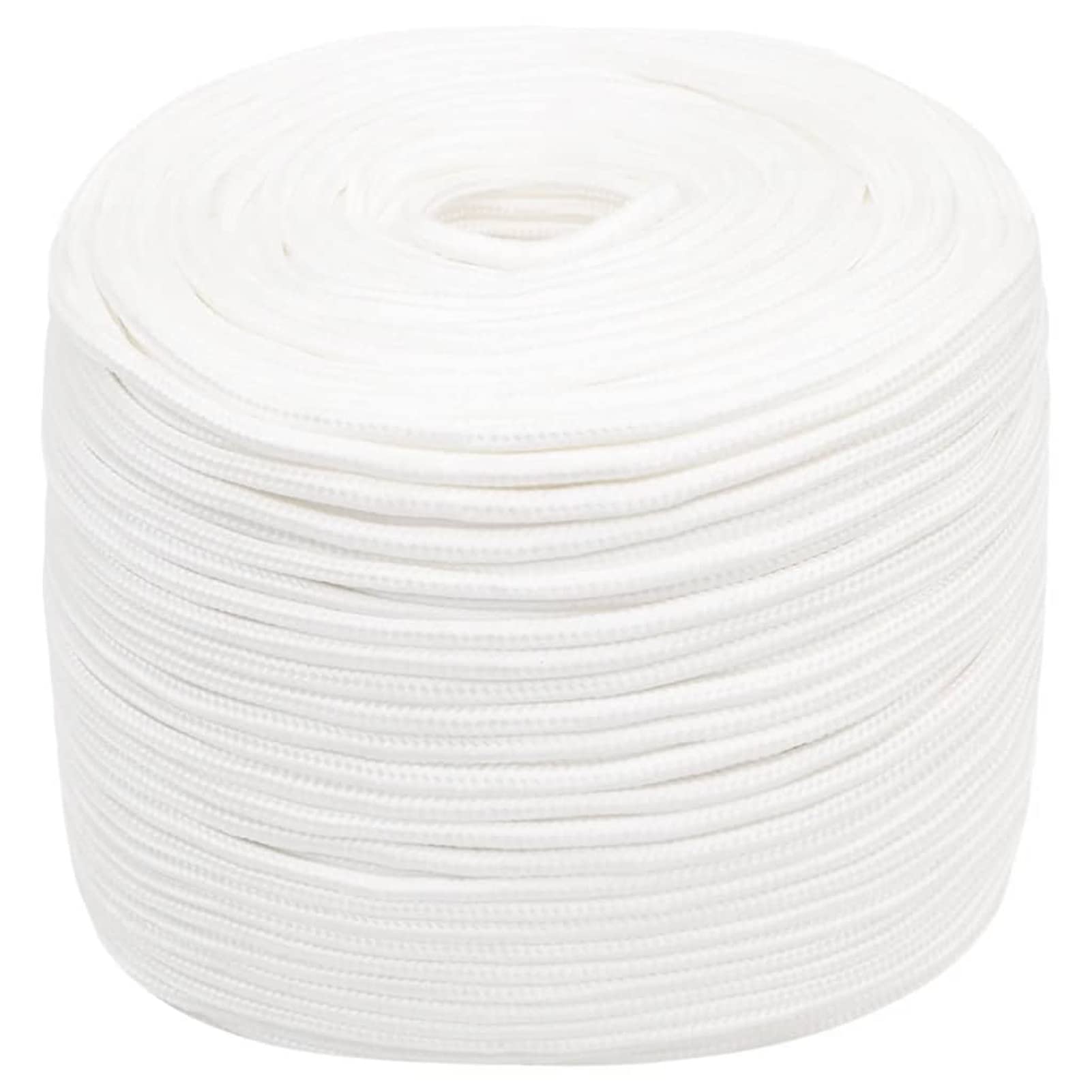 Tidyard Marine Boat Rope Polypropylene Durable Practical Weather Proof for Sailing Boating Full White 10 mm 50 m Polypropylene