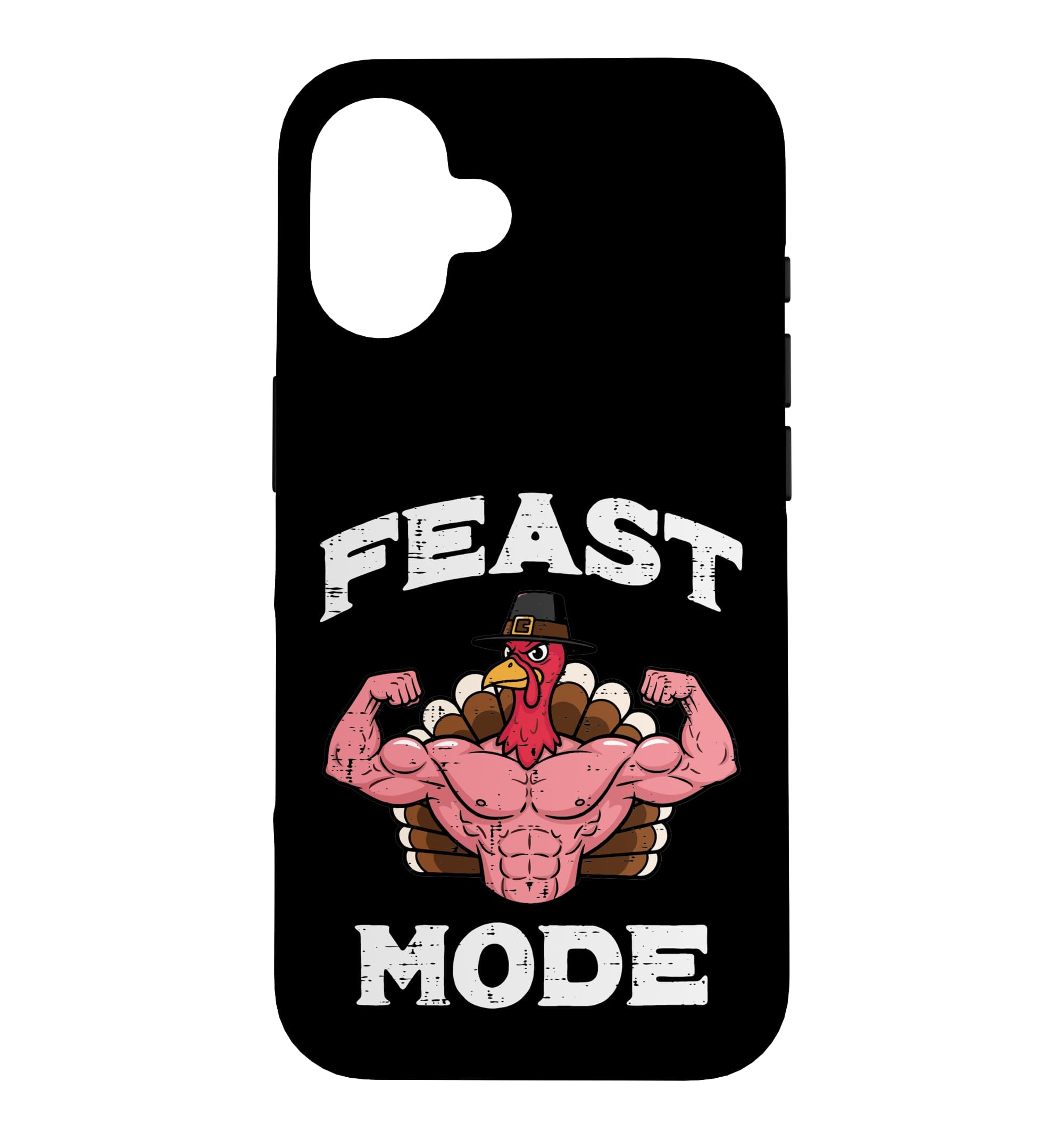 Thanksgiving Buff Turkey Feast Muscle Workout Gym Men Case for iPhone 16