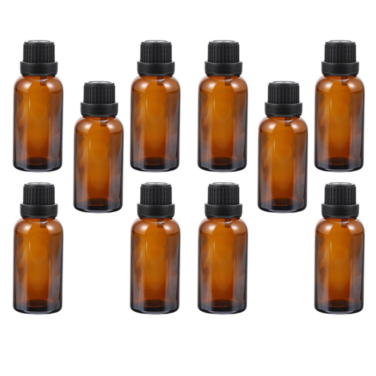 Botellas de vidrio para aceites esenciales resistentes a impactos y goteo controlado 15ml