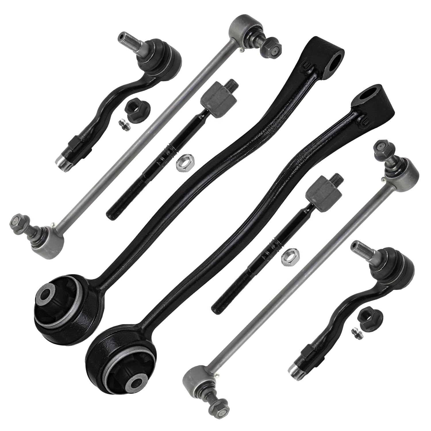 Detroit Axle - 8pc Front End Suspension Kit for 2011-2017 BMW X3, 2015-2018