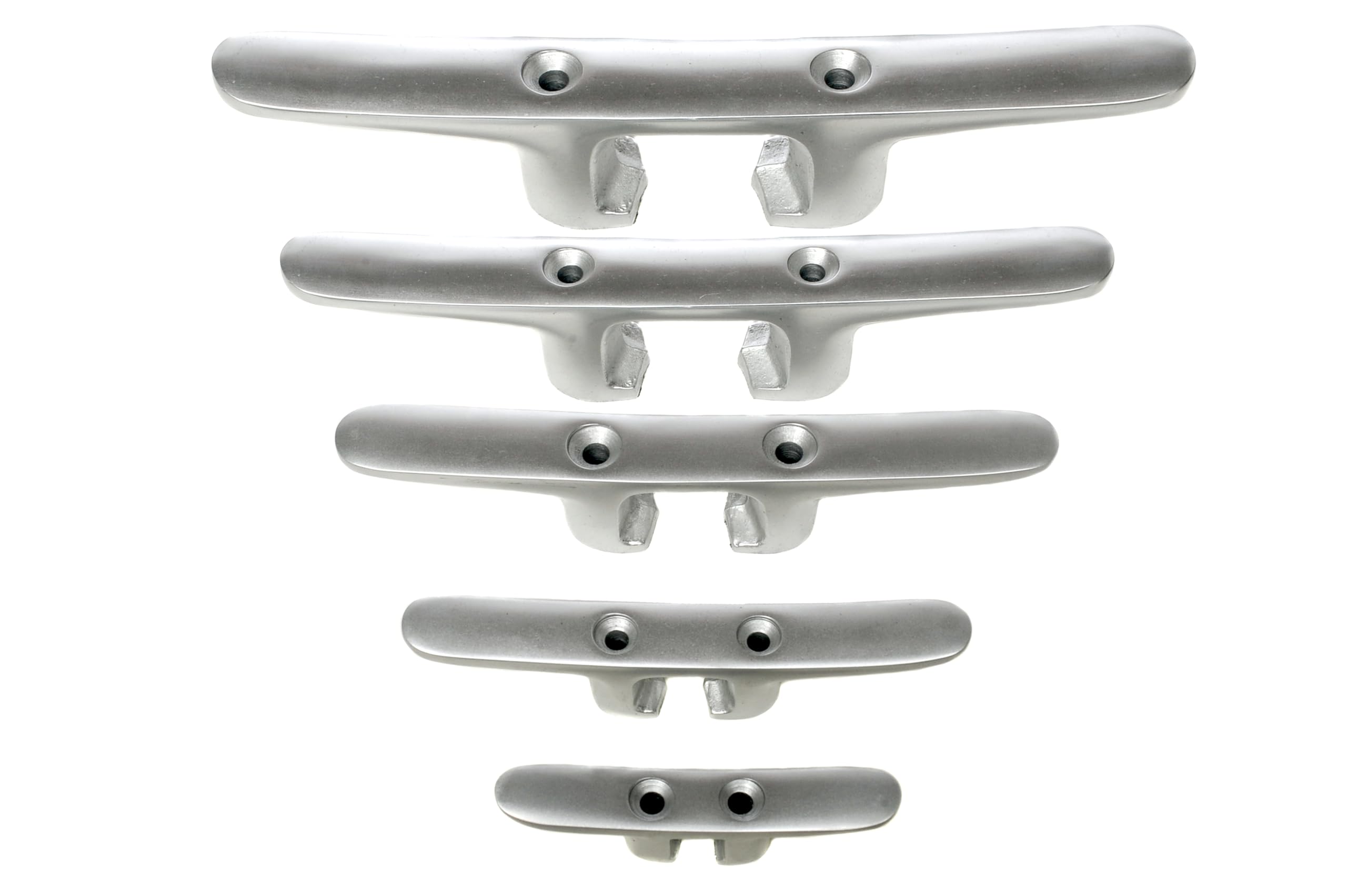 Cornamusa Classica de Aluminio Anodizado, Liguera y Resistente, en Diferentes Medidas 105, 160, 210, 260, 330 mm Largo