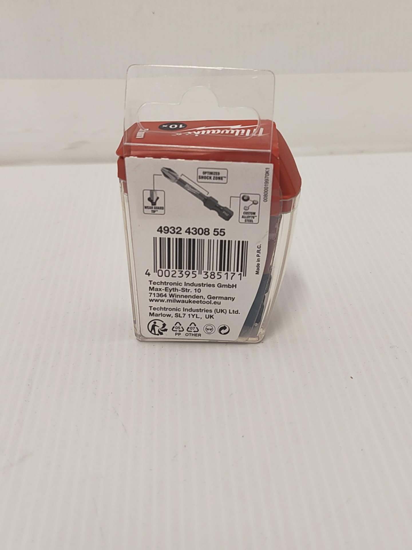 Milwaukee Shockwave Gen 2 PH2 x 50mm Tic Tac Box (10) - Amazon.com