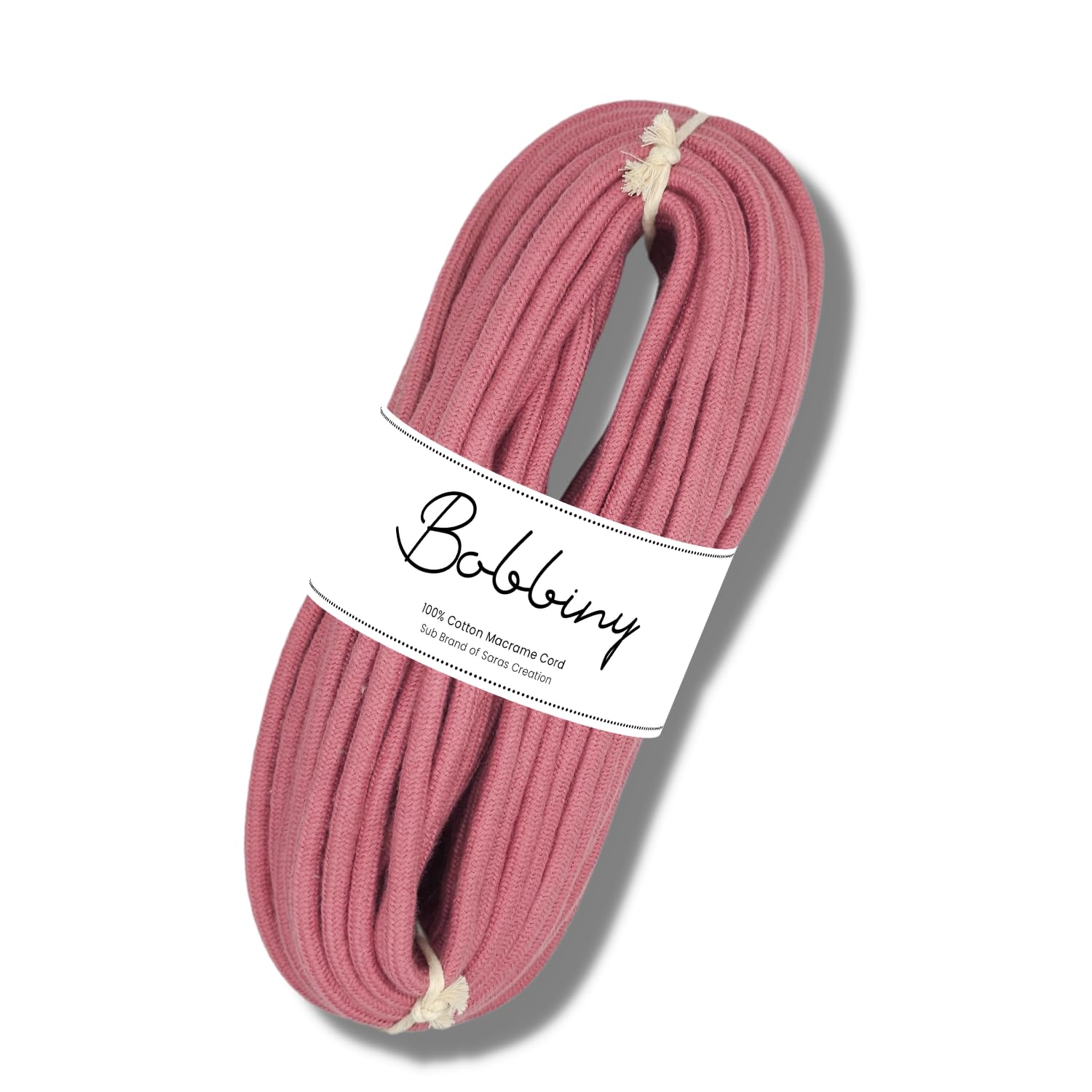 BOBBINY | Premium Cotton Like Tight Rope Braided Cord Twine String for DIY Craft - Versatile, Durable, Eco-Friendly | Red | 6 mm, 25 Meter — Amazon image 14