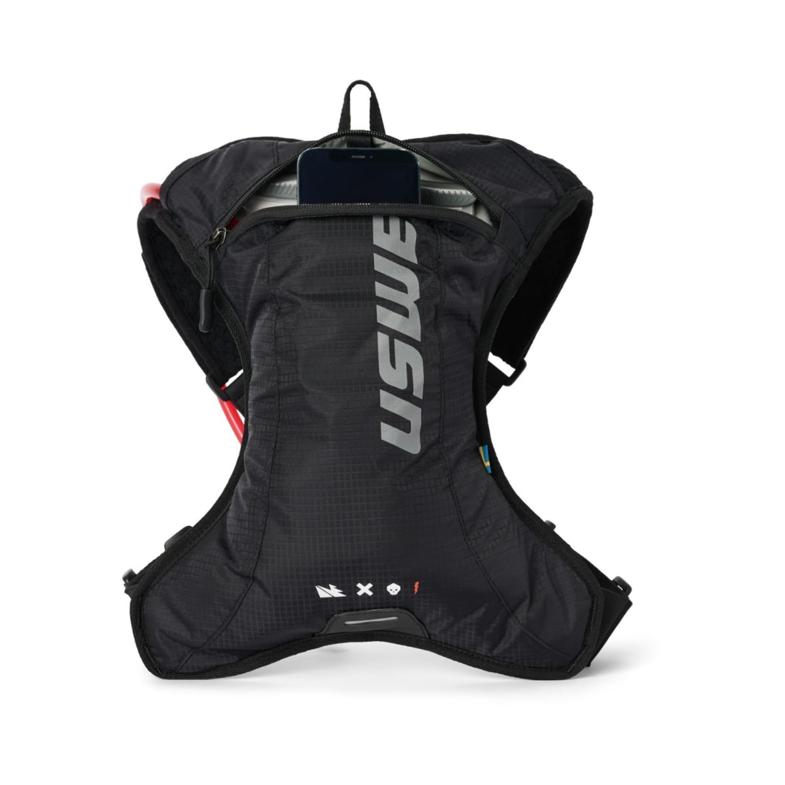 USWE Outlander XC - Mochila de hidratación para correr, senderismo, con bolsa de agua (1.5 L/50 onzas), Hydropack para hombres y mujeres, equipo de mochila y equipo para ciclismo, MTB