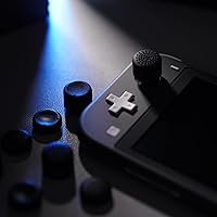 Vista 9 de eXtremeRate 4 pares de fundas negras de silicona antideslizante de longitud extendida para Nintendo Switch y Switch OLED Joy-con Controller, tapas