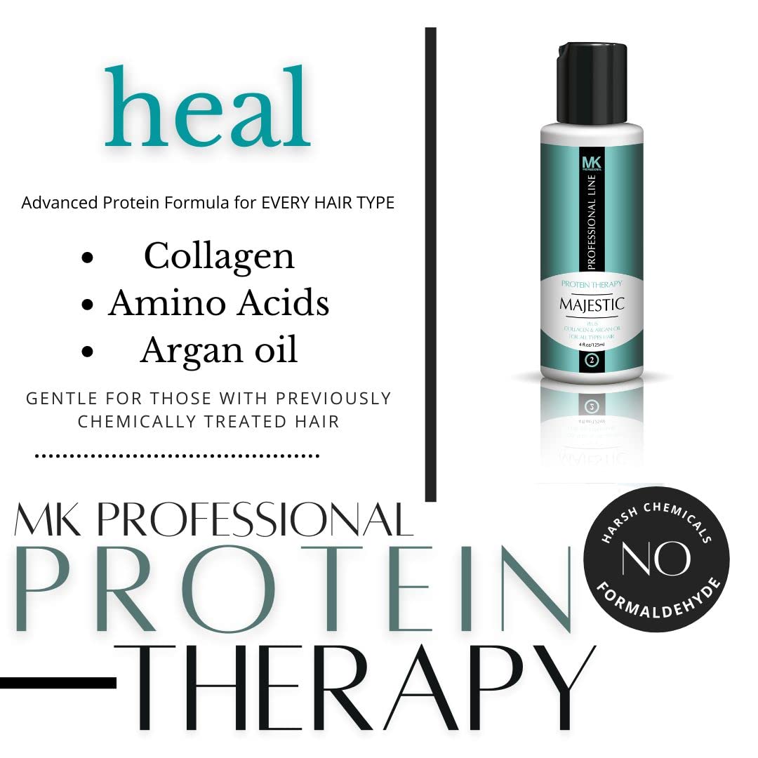 Majestic Hair Protein Therapy 4oz(125ml)- Formaldehyde Free