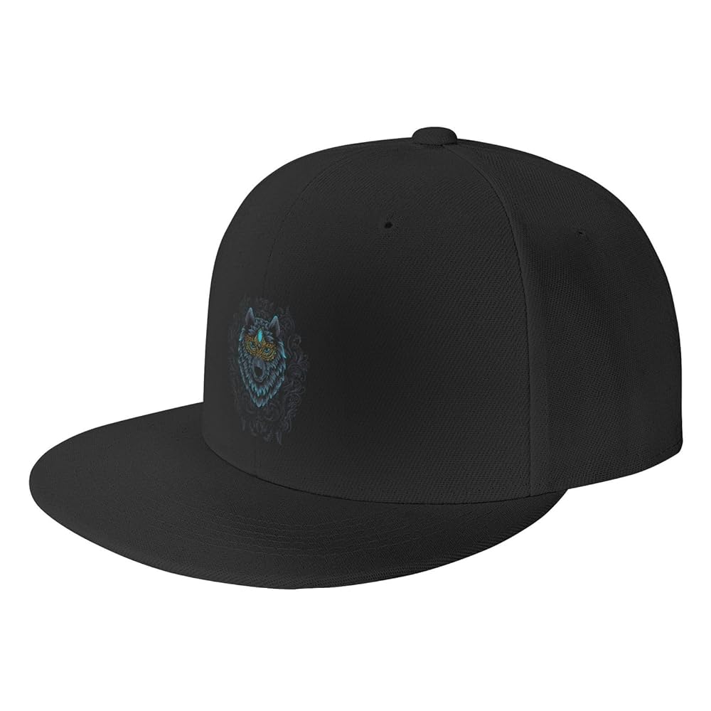 ウルフズヘッドハットMサイズ Wolf Head Snapback Hats for Men Baseball Cap Trucker Hat